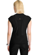Cherokee Women's Wrap Dolman V-Neck Top. Item IN645A in CK IN KINETIC Collection. Live Chat for Bulk Discounts.