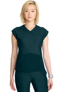 Cherokee Women's Wrap Dolman V-Neck Top. Item IN645A in CK IN KINETIC Collection. Live Chat for Bulk Discounts.