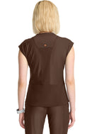 Cherokee Women's Wrap Dolman V-Neck Top. Item IN645A in CK IN KINETIC Collection. Live Chat for Bulk Discounts.