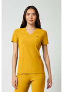 Cherokee Women's 2-Pocket V-Neck Top. Item IN647A in CK IN PURSUIT Collection. Live Chat for Bulk Discounts.