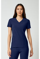 Cherokee Women's 2-Pocket V-Neck Top. Item IN647A in CK IN PURSUIT Collection. Live Chat for Bulk Discounts.