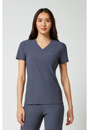 Cherokee Women's 2-Pocket V-Neck Top. Item IN647A in CK IN PURSUIT Collection. Live Chat for Bulk Discounts.