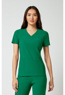 Cherokee Women's 2-Pocket V-Neck Top. Item IN647A in CK IN PURSUIT Collection. Live Chat for Bulk Discounts.
