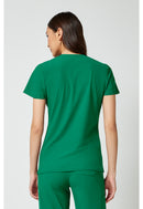 Cherokee Women's 2-Pocket V-Neck Top. Item IN647A in CK IN PURSUIT Collection. Live Chat for Bulk Discounts.