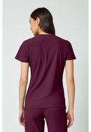 Cherokee Women's 2-Pocket V-Neck Top. Item IN647A in CK IN PURSUIT Collection. Live Chat for Bulk Discounts.