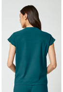 Cherokee Women's 1-Pocket V-Neck Top. Item IN650A in CK IN PURSUIT Collection. Live Chat for Bulk Discounts.