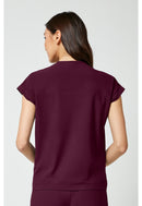 Cherokee Women's 1-Pocket V-Neck Top. Item IN650A in CK IN PURSUIT Collection. Live Chat for Bulk Discounts.