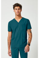 Cherokee Men's 3 Pocket V-Neck Top. Item IN651A in CK IN PURSUIT Collection. Live Chat for Bulk Discounts.