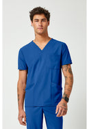 Cherokee Men's 3 Pocket V-Neck Top. Item IN651A in CK IN PURSUIT Collection. Live Chat for Bulk Discounts.