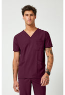 Cherokee Men's 3 Pocket V-Neck Top. Item IN651A in CK IN PURSUIT Collection. Live Chat for Bulk Discounts.