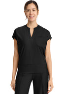 Cherokee Dolman V-Neck Top. Item IN655A in CK IN KINETIC Collection. Live Chat for Bulk Discounts.