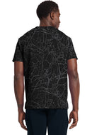 Cherokee V-Neck Printed Top. Item IN701 in CK IN GNR8 Collection. Live Chat for Bulk Discounts.