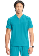 Cherokee Men's Partial Zip V-Neck Top. Item IN702A in CK IN GNR8 Collection. Live Chat for Bulk Discounts.