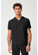 Cherokee Men's Partial Zip V-Neck Top. Item IN702A in CK IN GNR8 Collection. Live Chat for Bulk Discounts.