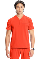 Cherokee Men's Partial Zip V-Neck Top. Item IN702A in CK IN GNR8 Collection. Live Chat for Bulk Discounts.