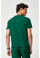 Cherokee Men's Partial Zip V-Neck Top. Item IN702A in CK IN GNR8 Collection. Live Chat for Bulk Discounts.