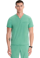 Cherokee Men's Partial Zip V-Neck Top. Item IN702A in CK IN GNR8 Collection. Live Chat for Bulk Discounts.