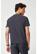 Cherokee Men's Partial Zip V-Neck Top. Item IN702A in CK IN GNR8 Collection. Live Chat for Bulk Discounts.