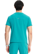 Cherokee Men's Partial Zip V-Neck Top. Item IN702A in CK IN GNR8 Collection. Live Chat for Bulk Discounts.