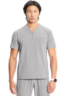 Cherokee Men's Partial Zip V-Neck Top. Item IN702A in CK IN GNR8 Collection. Live Chat for Bulk Discounts.