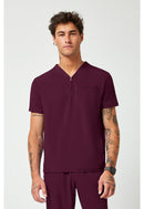 Cherokee Men's Partial Zip V-Neck Top. Item IN702A in CK IN GNR8 Collection. Live Chat for Bulk Discounts.