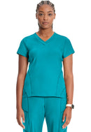 Cherokee Knit V-Neck Top. Item IN706A in CK IN KINETIC Collection. Live Chat for Bulk Discounts.