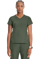 Cherokee Knit V-Neck Top. Item IN706A in CK IN KINETIC Collection. Live Chat for Bulk Discounts.