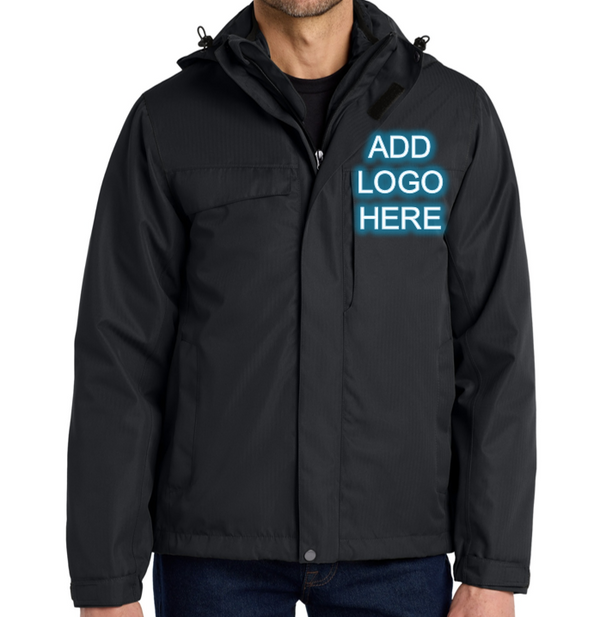 Port Authority [#J302] Herringbone 3-in-1 Parka. Live Chat for Bulk Discounts