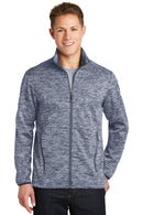 Sport-Tek ®  PosiCharge ®  Electric Heather Soft Shell Jacket. JST30