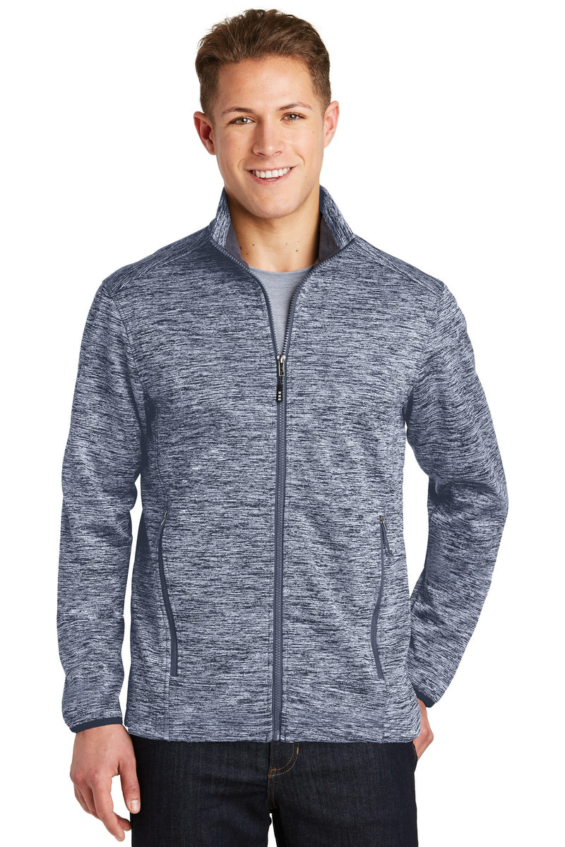 Sport-Tek ®  PosiCharge ®  Electric Heather Soft Shell Jacket. JST30