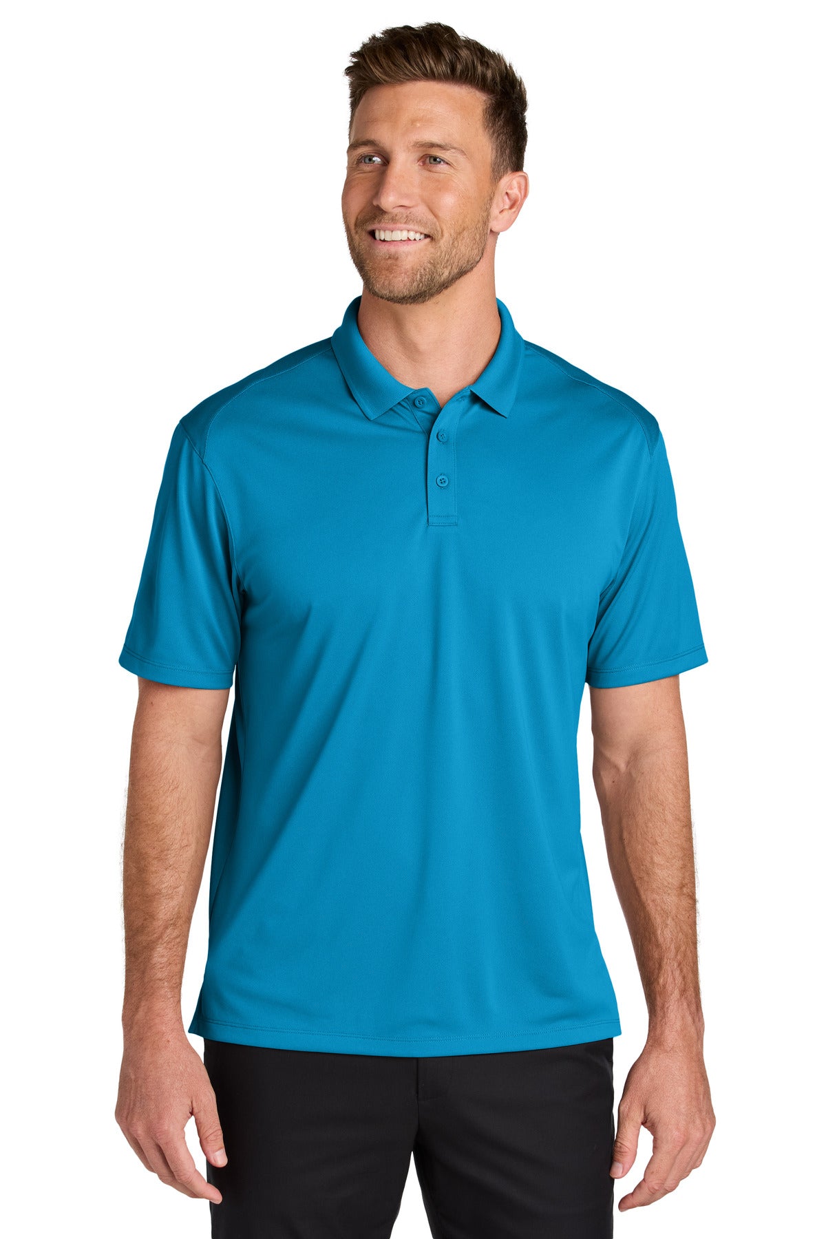 Parcel Blue Port Authority ® Wearever Performance Pique Polo K240 - Parcel Blue