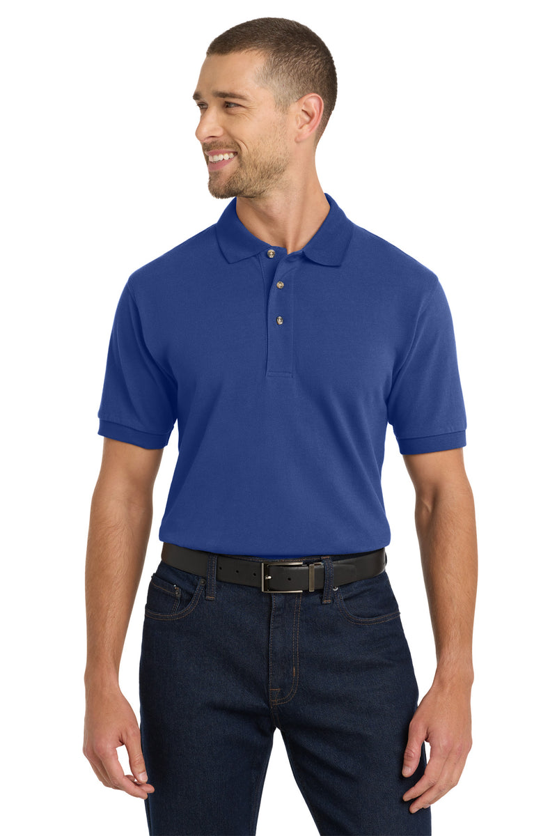 Port Authority ®  Heavyweight Cotton Pique Polo.  K420 - Royal
