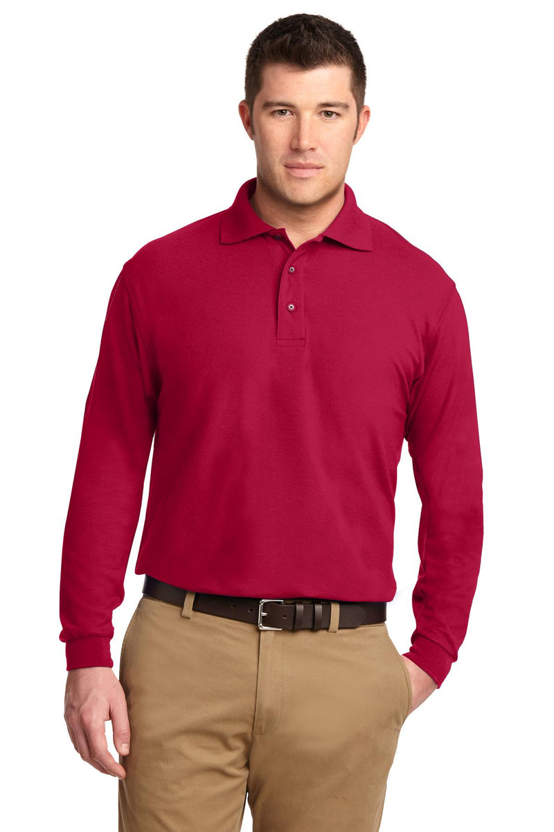 Port Authority ®  Silk Touch Long Sleeve Polo.  K500LS