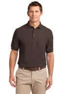 Port Authority ®  Silk Touch Polo with Pocket.  K500P - Coffee Bean