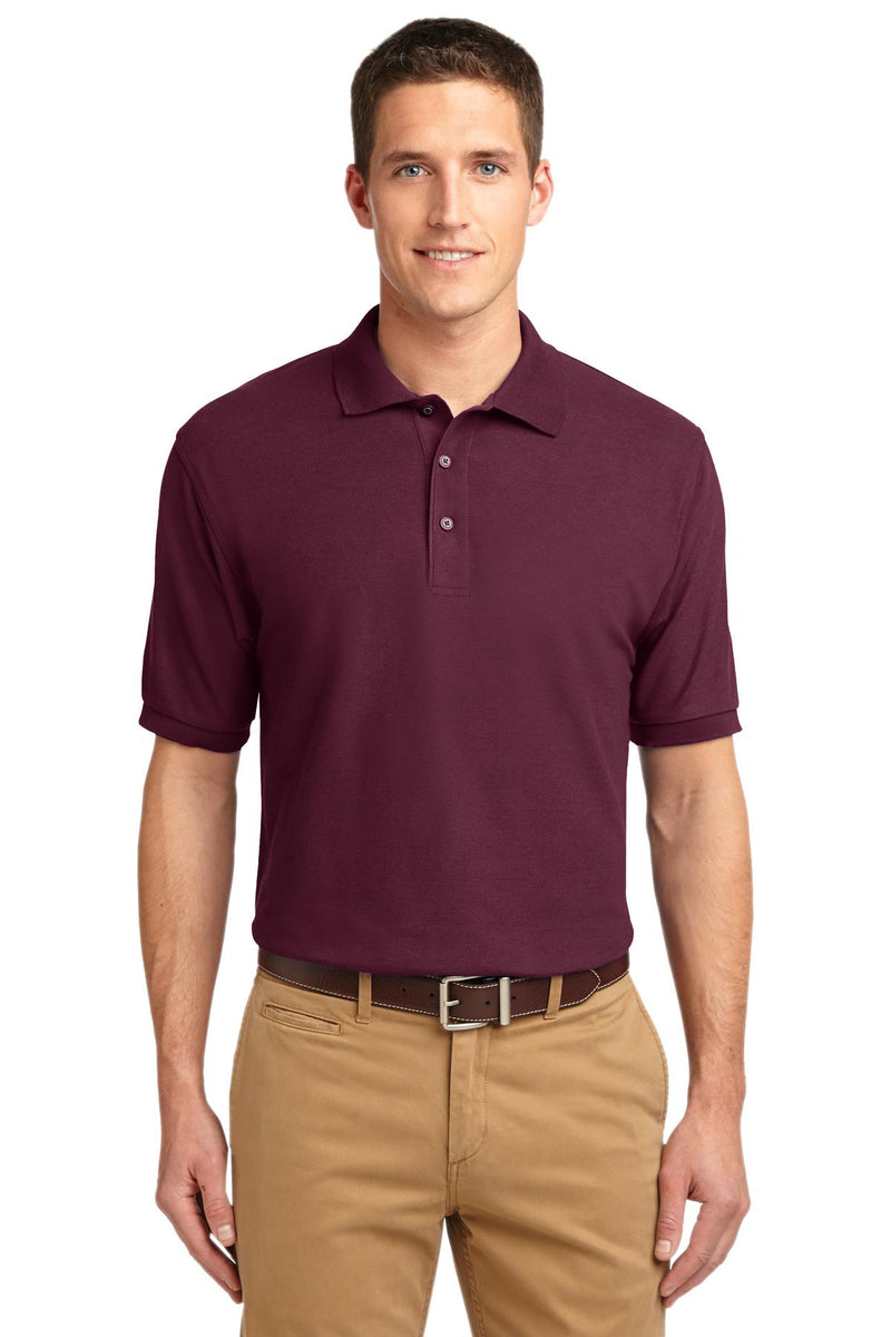 Port Authority ®  Silk Touch Polo K500 - Burgundy