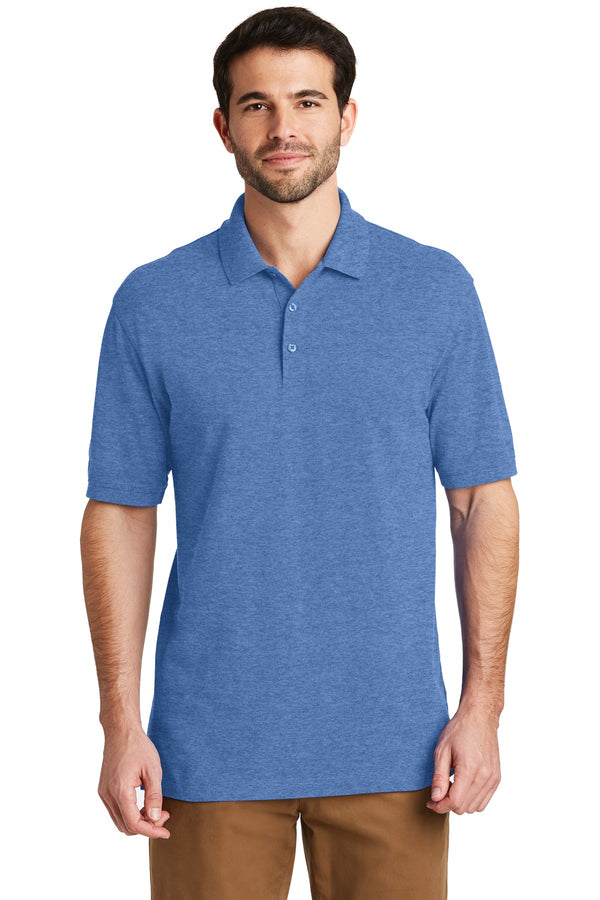 Port Authority ®  EZCotton ®  Polo. K8000 - Blue Heather