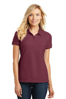 Port Authority ®  Women's Core Classic Pique Polo. L100 - Burgundy