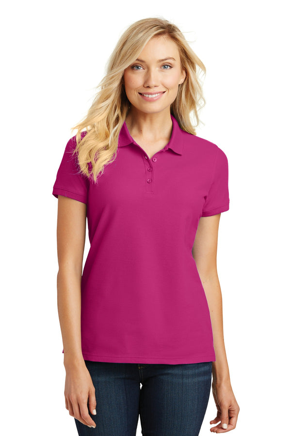 Port Authority ®  Women's Core Classic Pique Polo. L100 - Pink Azalea