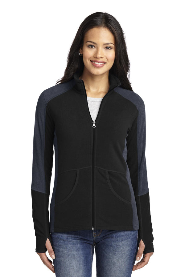 Port Authority ®  Women's Colorblock Microfleece Jacket. L230