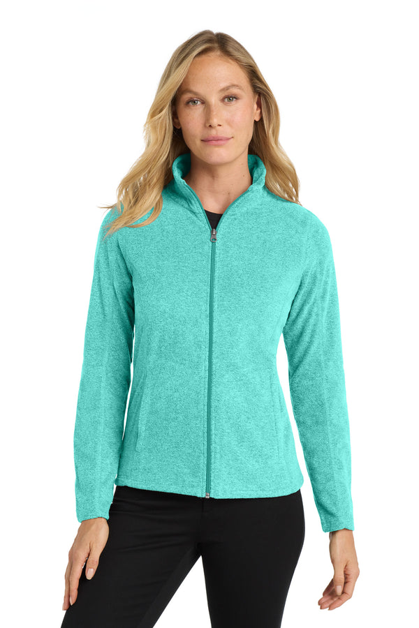 Port Authority ®  Women's Heather Microfleece Full-Zip Jacket. L235