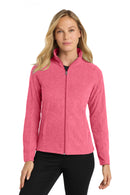 Port Authority ®  Women's Heather Microfleece Full-Zip Jacket. L235