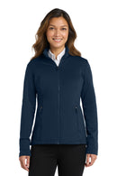 Port Authority  ®  Women's Grid Fleece Jacket. L239