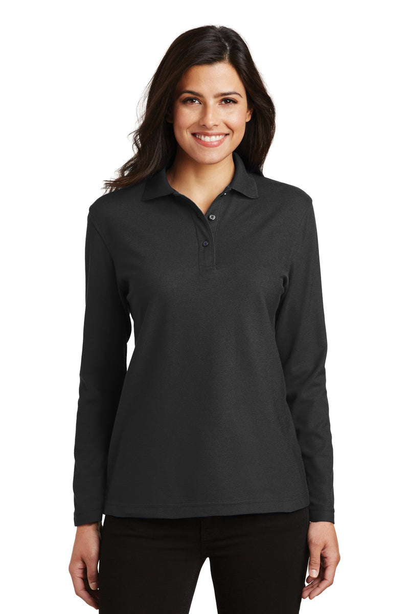 Port Authority ®  Women's Silk Touch Long Sleeve Polo.  L500LS