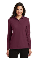 Port Authority ®  Women's Silk Touch Long Sleeve Polo.  L500LS