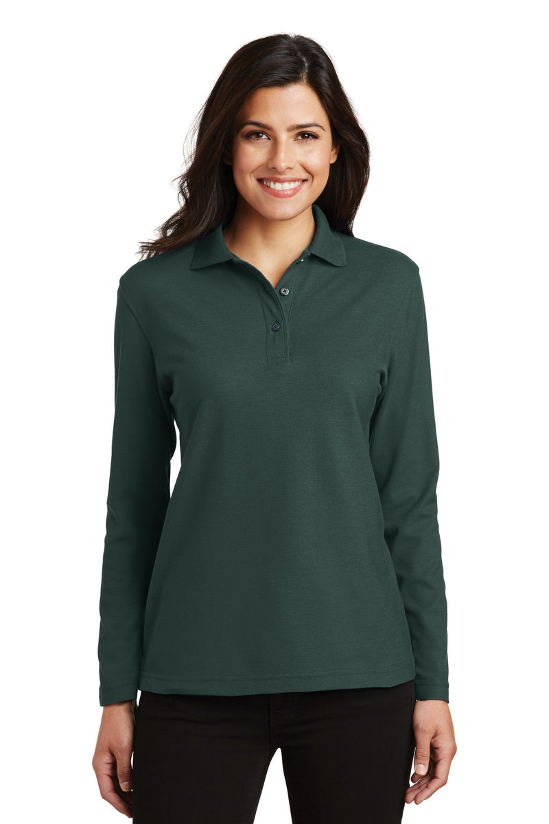 Port Authority ®  Women's Silk Touch Long Sleeve Polo.  L500LS