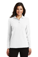 Port Authority ®  Women's Silk Touch Long Sleeve Polo.  L500LS