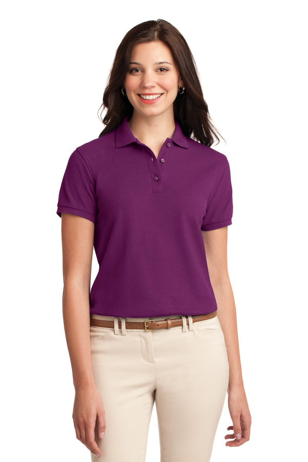 Port Authority ®  Women's Silk Touch Polo.  L500 - Deep Berry