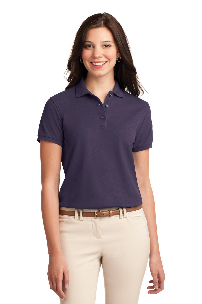 Port Authority ®  Women's Silk Touch Polo.  L500 - Eggplant