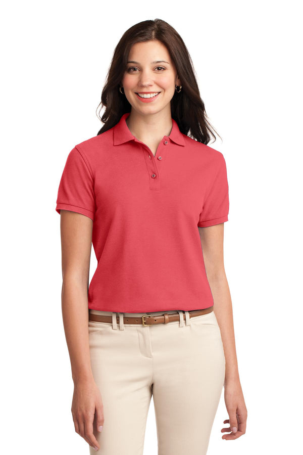 Port Authority ®  Women's Silk Touch Polo.  L500 - Hibiscus