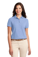 Port Authority ®  Women's Silk Touch Polo.  L500 - Light Blue